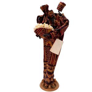 Twisted Art Wire Sculpture Abstract Contemporary Statue South Africa Handmade